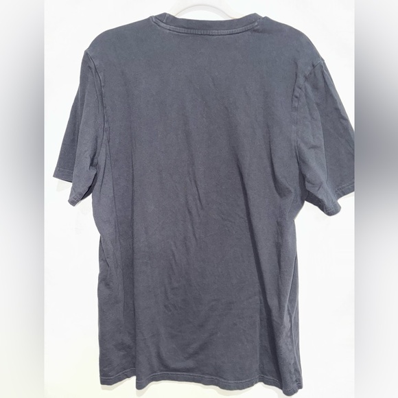 Adidas Men's Gray Tee with Pink Graphic - Picture 3 of 5